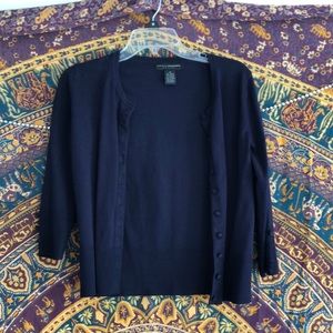 Dark Blue Cardigan